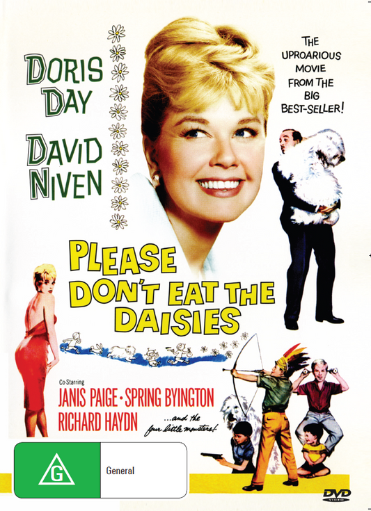 Please Don't Eat The Daisies on DVD, Comedy, Doris Day, David Niven