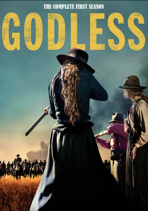 Godless Season 1 T.V Series DVD, Western, Jeff Daniels, Michelle Dockery