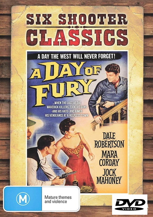 A Day of Fury on DVD,  Drama,  Dale Robertson, Mara Corday