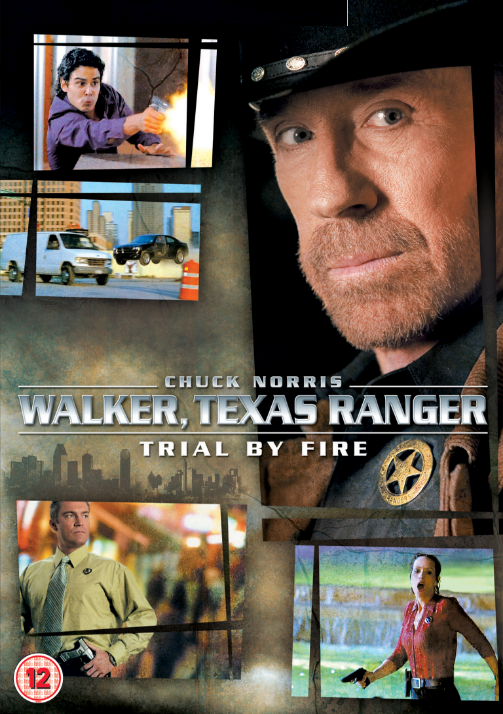 Walker, Texas Ranger : Trial by Fire DVD, Chuck Norris, Classic Crime Movie