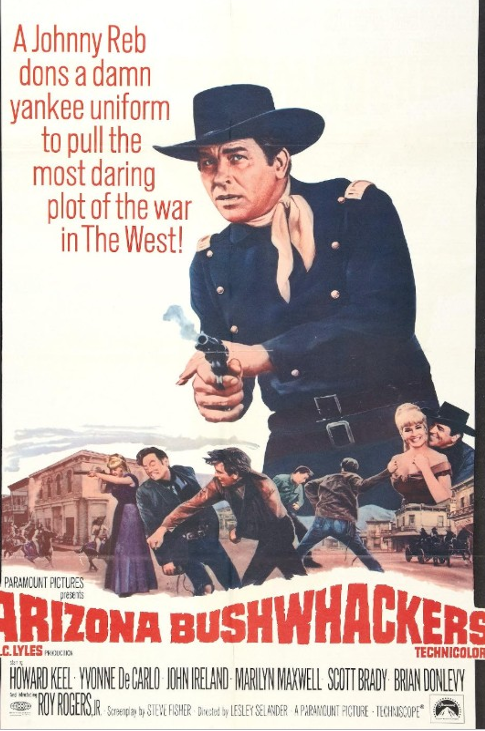 Arizona Bushwhackers on DVD, Drama, Howard Keel, Yvonne De Carlo