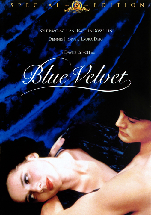 Blue Velvet DVD featuring crime drama with Isabella Rossellini and Kyle MacLachlan from FilmClassicsOnDVD, showing the movie cover.
