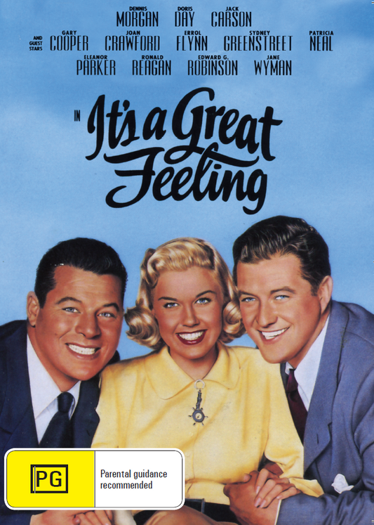 It's A Great Feeling On DVD, Comedy, Doris Day, Dennis Morgan