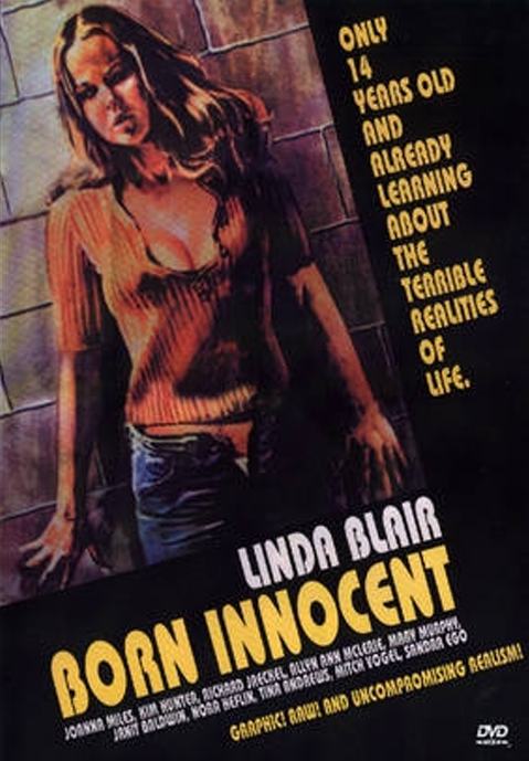 DVD cover of Born Innocent drama starring Linda Blair and Joanna Miles, from FilmClassicsOnDVD.
