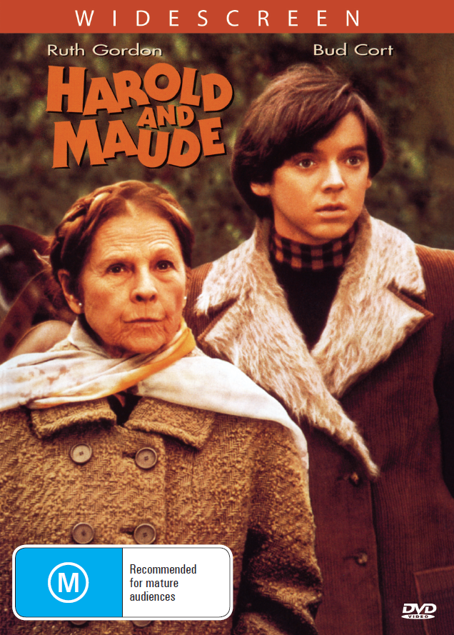 Harold And Maude DVD, Comedy, Ruth Gordon, Bud Cort