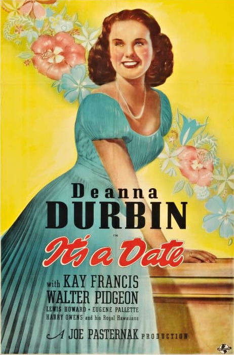 It's A Date on DVD, Musical, Deanna Durbin, Kay Francis