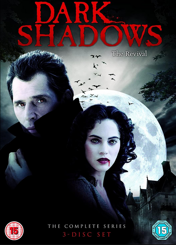 Dark Shadows DVD T.V. series featuring horror themes with Ben Cross and Barbara Blackburn, collectible DVD from rareandcollectibledvds