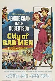 Western DVD titled City of Bad Men featuring Dale Robertson and Jeanne Crain, in a collectible DVD case.