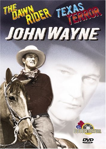 Western DVD of The Dawn Rider featuring John Wayne and Marion Burns, with cover art showing the movie's Western scene.