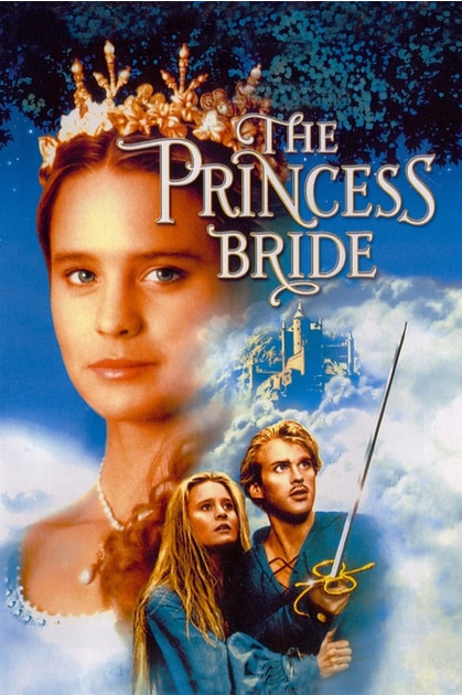 The Princess Bride DVD featuring Cary Elwes and Robin Wright, a family adventure movie on a rareandcollectibledvds collectible DVD.