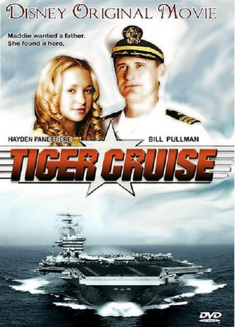 Tiger Cruise DVD featuring Hayden Panettiere and Bill Pullman, family adventure movie from rareandcollectibledvds.