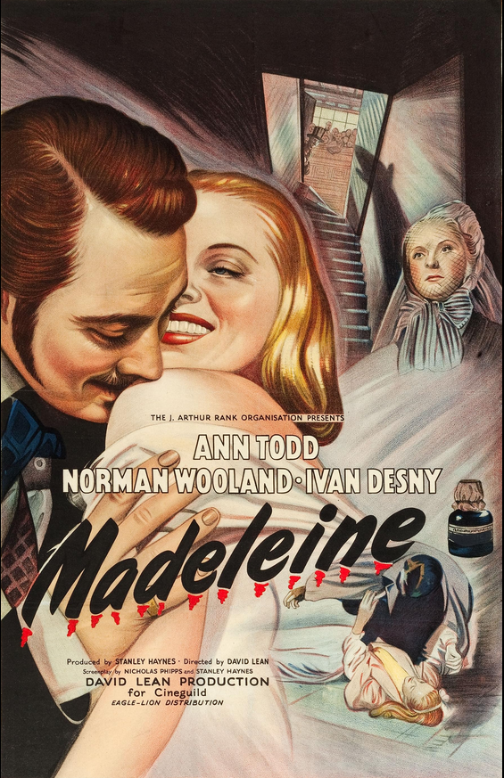 DVD cover of Madeline drama featuring Ann Todd and Norman Wooland, from Rare and Collectible DVDs collection.