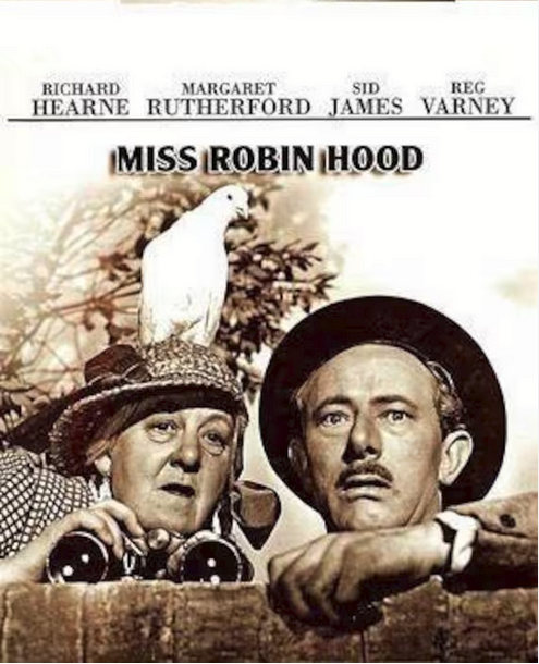 Miss Robin Hood DVD featuring Margaret Rutherford and Richard Hearne, comedy movie from Rare and Collectible DVDs.