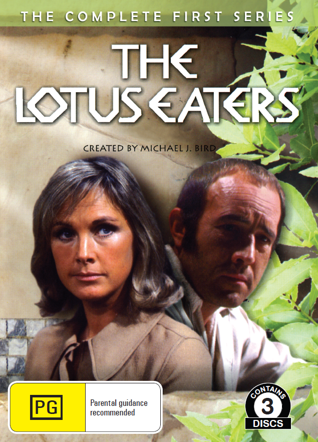 The Lotus Eaters DVD featuring drama with Ian Hendry and Wanda Ventham, showing the movie cover with actors' images.
