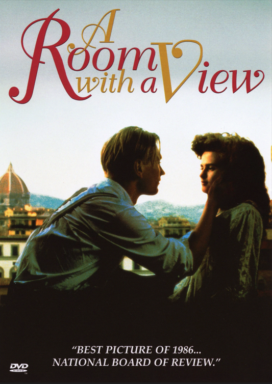 DVD cover of "A Room with a View" drama movie featuring Maggie Smith and Helena Bonham Carter, from Rare and Collectible DVDs.