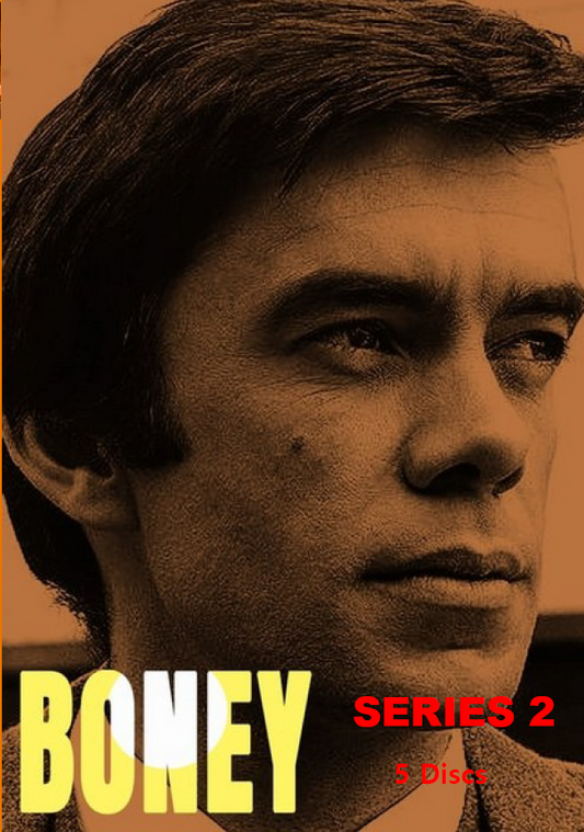 Boney Season 2 DVD featuring James Laurenson and Kate Fitzpatrick, Australian TV series, collectible movies and DVDs.