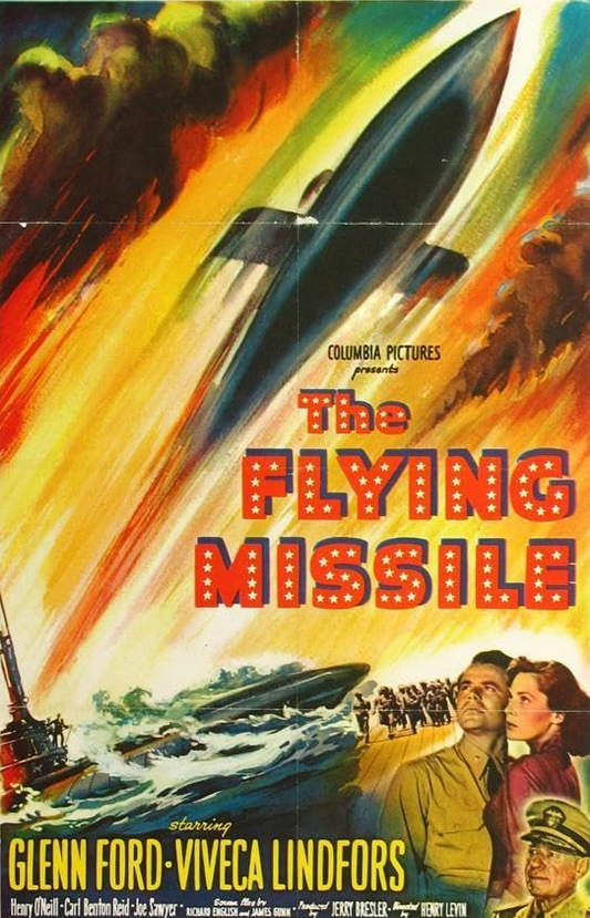 The Flying Missile DVD featuring Glenn Ford and Viveca Lindfors, a drama movie from the rareandcollectibledvds collection.