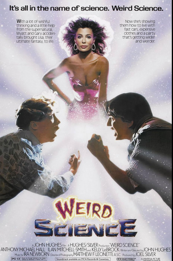 Weird Science DVD featuring Anthony Michael Hall and Ilan Mitchell-Smith, romance movie from rareandcollectibledvds collection.