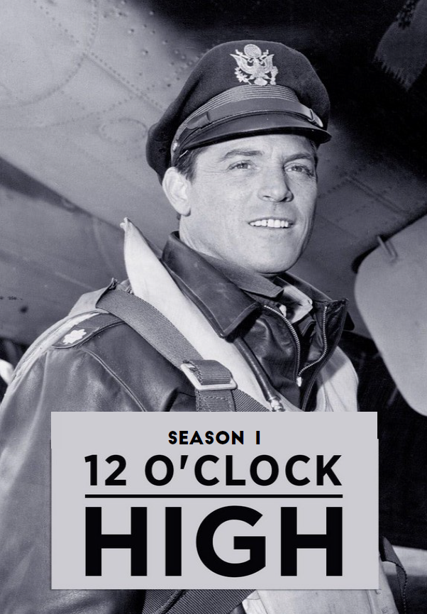 12 O'Clock High Season 1 DVD featuring war drama with Frank Overton and Paul Burke, from Rare and Collectible DVDs.
