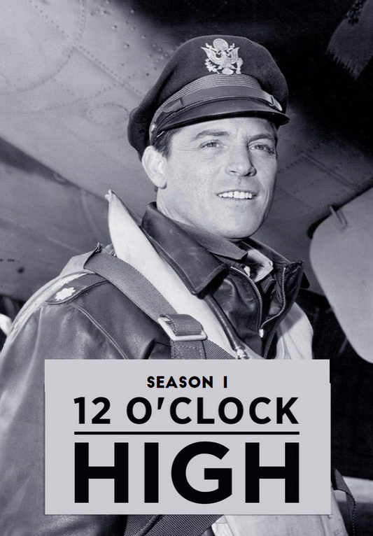 12 O'Clock High Season 1 DVD featuring war drama with Frank Overton and Paul Burke, from Rare and Collectible DVDs.