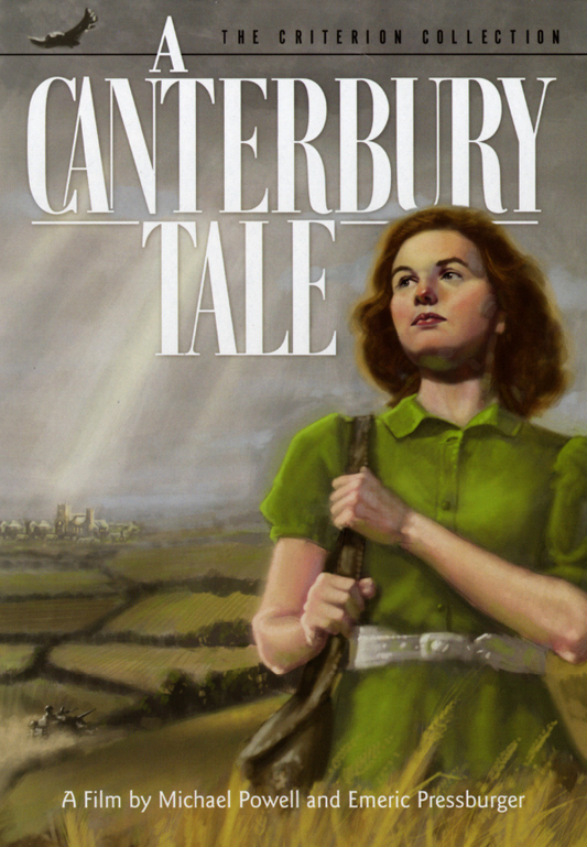 DVD of A Canterbury Tale movie featuring Eric Portman and Sheila Sim, a classic mystery film from rareandcollectibledvds