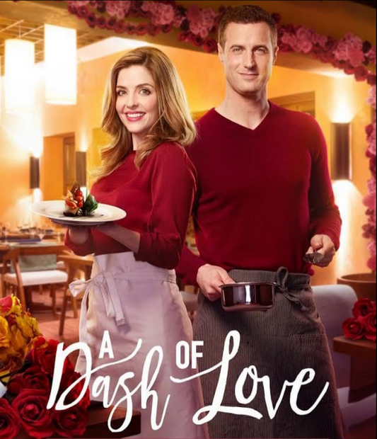 A DVD cover of "A Dash of Love," a comedy movie featuring Jen Lilley and Brendan Penny, from RareandCollectibleDVDs.