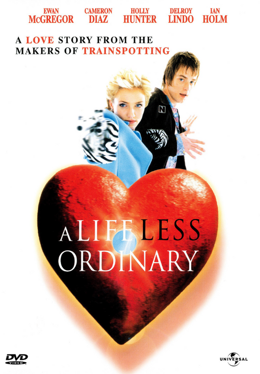 A Life Less Ordinary DVD featuring Cameron Diaz and Ewan McGregor, crime genre, from RareAndCollectibleDVDs.