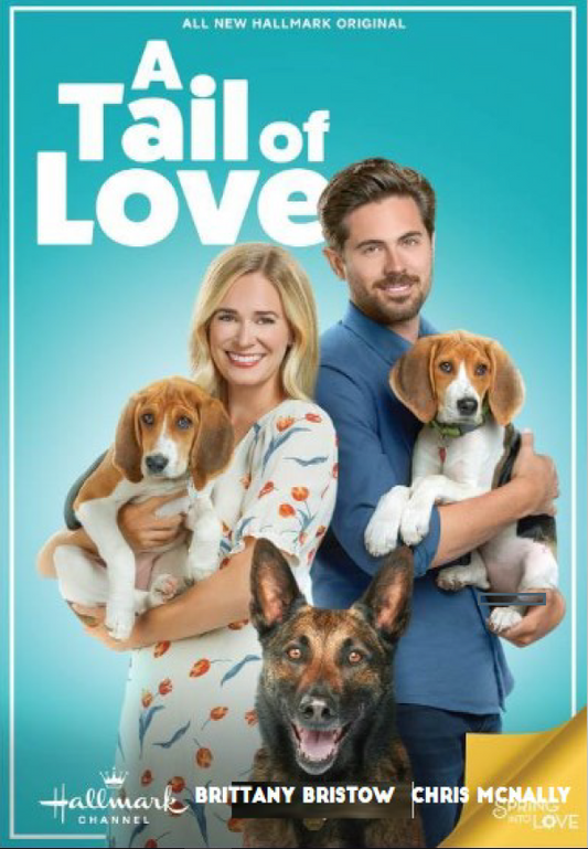 A DVD case for "A Tail of Love" romance movie starring Brittany Britsow and Chris McNally from Rare and Collectible DVDs.