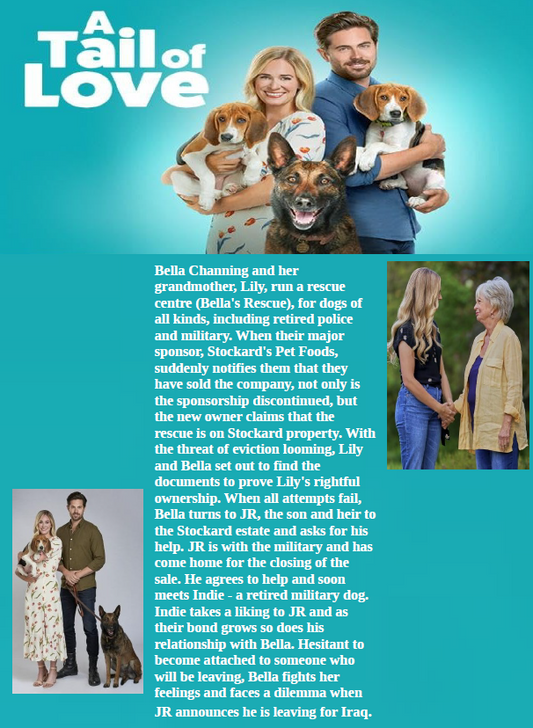 A Tail of Love DVD featuring Brittany Britsow and Chris McNally, romance movie from rareandcollectibledvds.