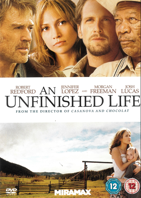 Unfinished Life DVD featuring Jennifer Lopez and Robert Redford, drama movie from RareandCollectibleDVDs.