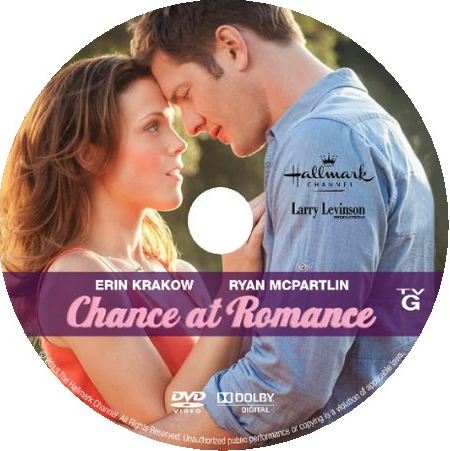 DVD cover of Chance at Romance featuring Erin Krakow and Ryan McPartlin, a romantic movie from the Movies and DVDs category.