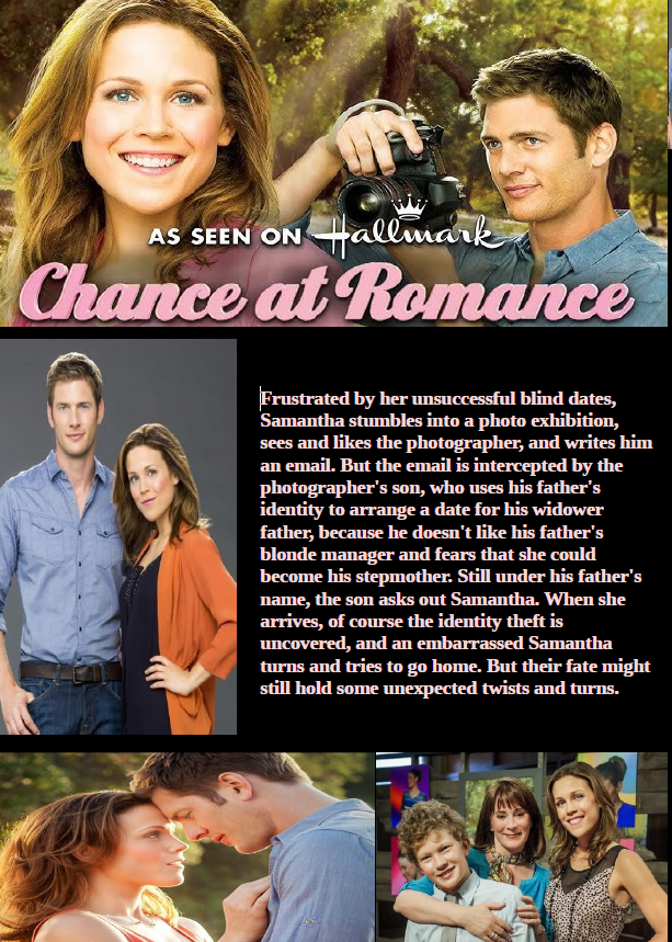 Chance at Romance DVD featuring Erin Krakow and Ryan McPartlin, romantic movie from the Movies and DVDs collection.