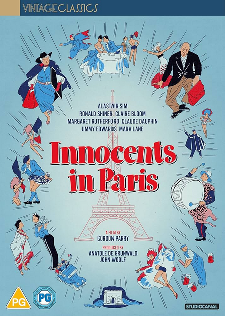 DVD of Innocents in Paris, an adventure movie starring Peter Illing and Margaret Rutherford, from Rare and Collectible DVDs.
