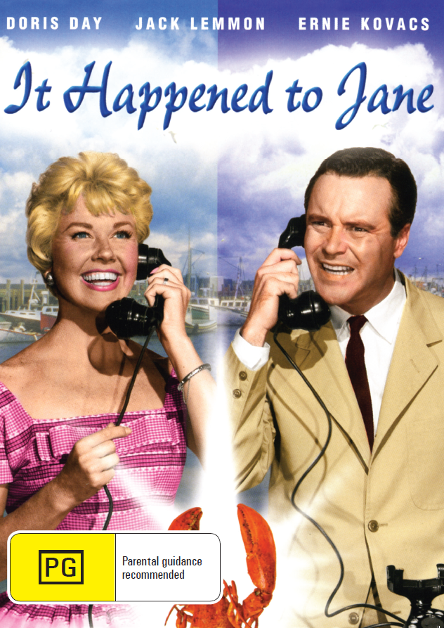 It Happened To Jane DVD featuring Doris Day and Jack Lemmon, comedy movie from Rare and Collectible DVDs.
