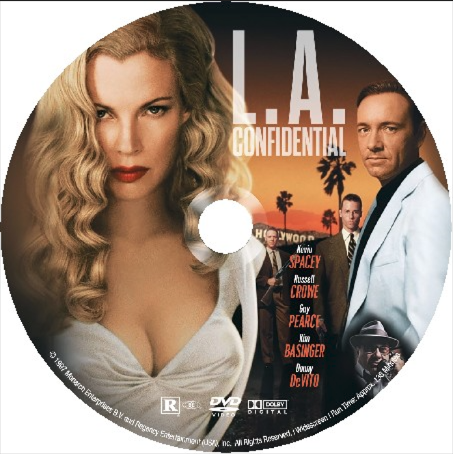 L.A. Confidential DVD featuring Kevin Spacey and Russell Crowe, thriller movie from Rare and Collectible DVDs collection
