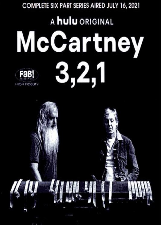 McCartney 3,2,1 documentary DVD featuring Robert Davi and Robert Z'Dar, with cover image of the movie case and artwork.