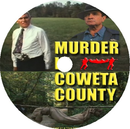 DVD cover of Murder in Coweta County drama movie starring Johnny Cash and Andy Griffith, from rareandcollectibledvds.