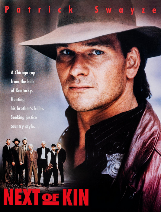 Next of Kin DVD starring Patrick Swayze and Liam Neeson, thriller movie from Rare and Collectible DVDs.