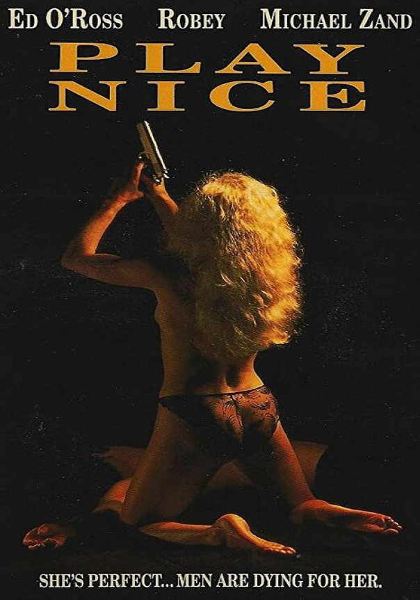 Play Nice horror DVD featuring Ed O'Ross and Louise Robey, from Rare and Collectible DVDs, with a dark, eerie cover design.