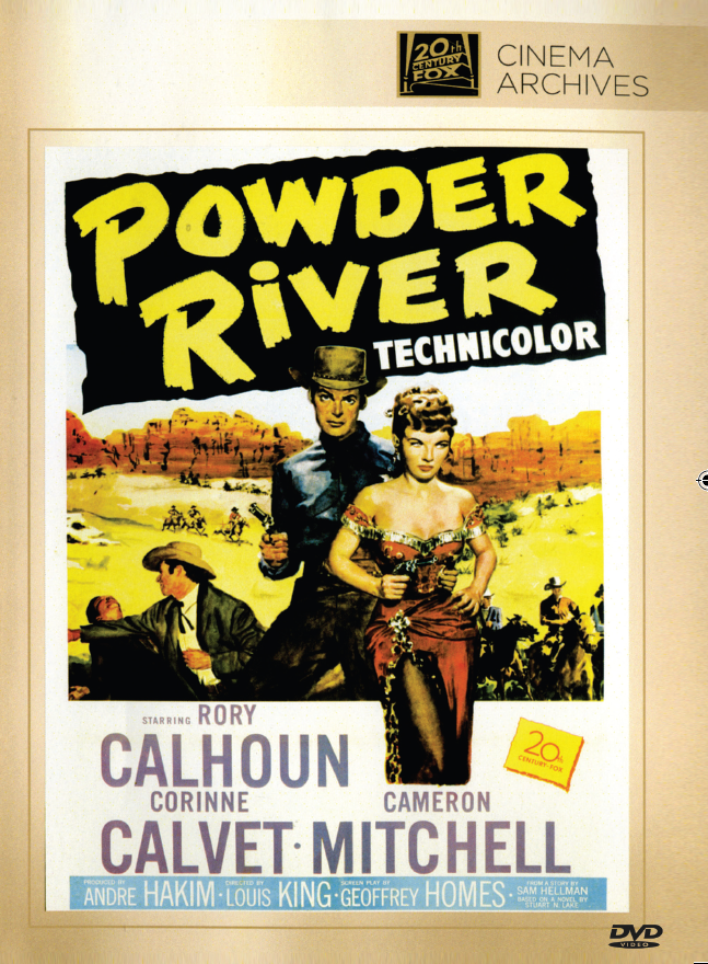 Powder River Western DVD starring Daniel Mainwaring and Sam Hellman, from rareandcollectibledvds, showing the DVD case cover.