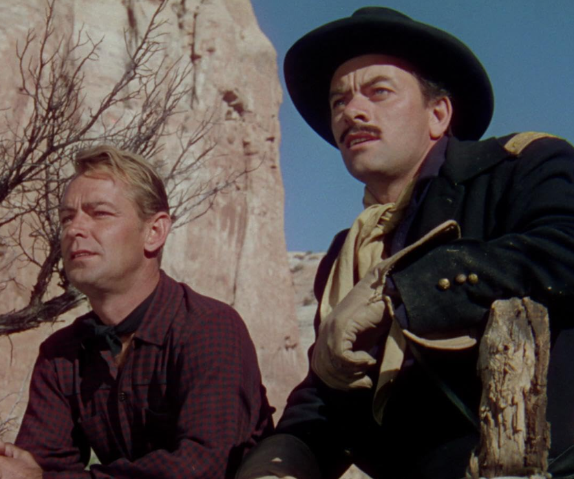 Red Mountain DVD featuring Western film with Alan Ladd and Lizabeth Scott, released in 1951, from RareandCollectibleDVDs.
