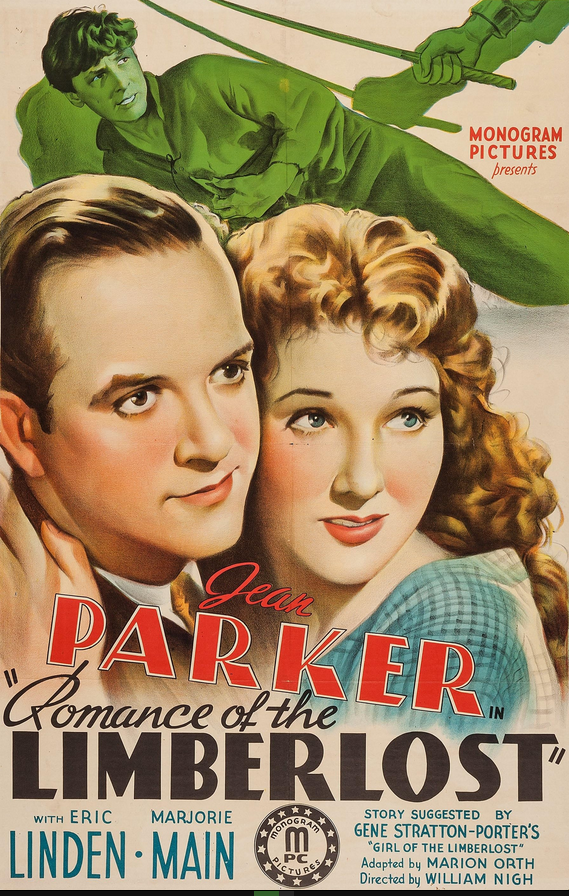 DVD of Romance of the Limberlost drama featuring Jean Parker and Eric Linden, from rareandcollectibledvds.