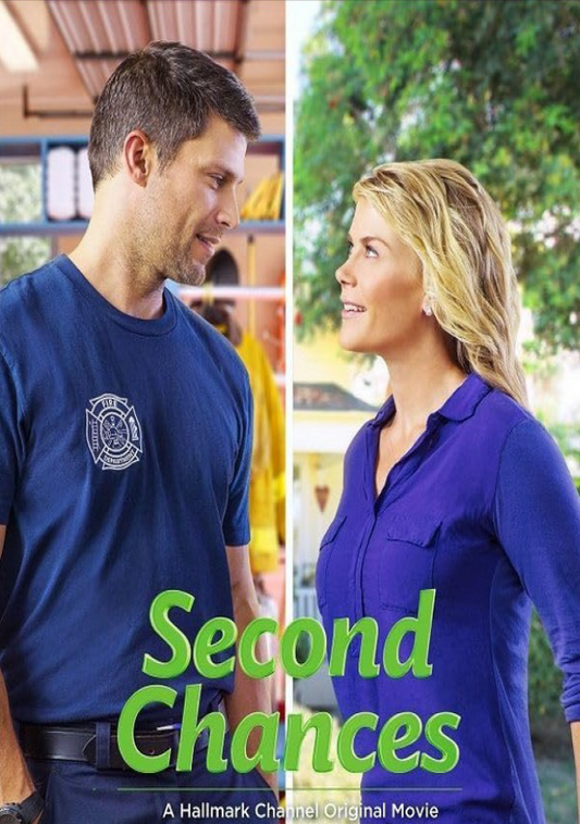 DVD cover of Second Chances romance movie featuring Alison Sweeney and Greg Vaughan, from Rare and Collectible DVDs.