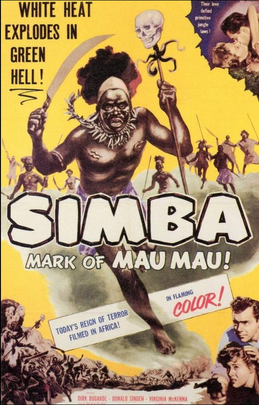 Simba DVD drama featuring Dirk Bogarde and Virginia McKenna from Rare and Collectible DVDs, showing the movie cover.
