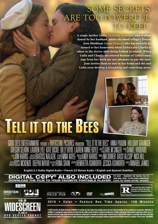 Tell It to the Bees DVD featuring Billy Boyd and Gregor Selkirk, drama movie from Rare and Collectible DVDs.