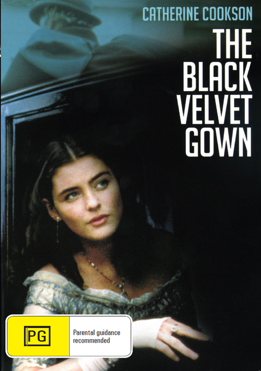 DVD cover for "The Black Velvet Gown" drama featuring Bob Peck and Janet McTeer, from Rare and Collectible DVDs.