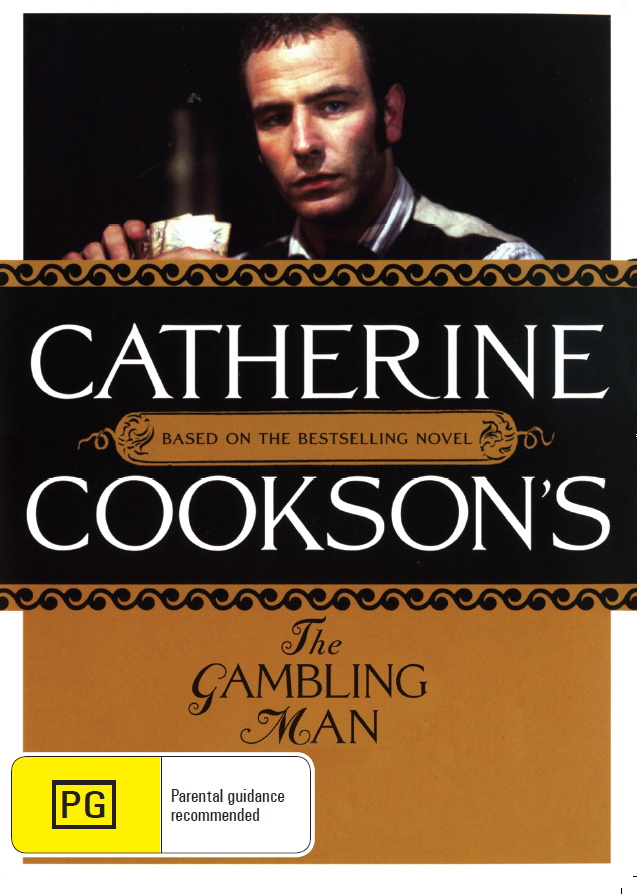 DVD cover for "The Gambling Man" drama featuring Robson Green and Bernard Hill, from the Movies and DVDs collection.