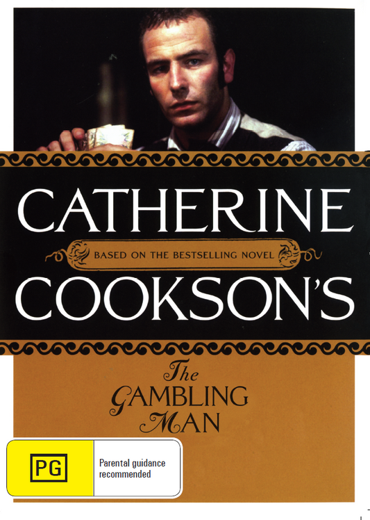 DVD cover for "The Gambling Man" drama featuring Robson Green and Bernard Hill, from the Movies and DVDs collection.