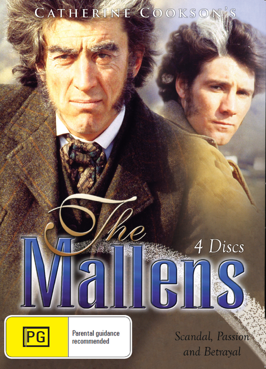 The Mallens DVD drama featuring Caroline Blakiston and Mary Healey, displayed with cover art from rareandcollectibledvds.