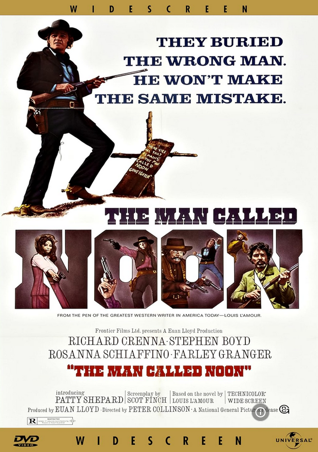 The Man Called Noon DVD featuring Richard Crenna and Stephan Boyd, a mystery movie, from rareandcollectibledvds.